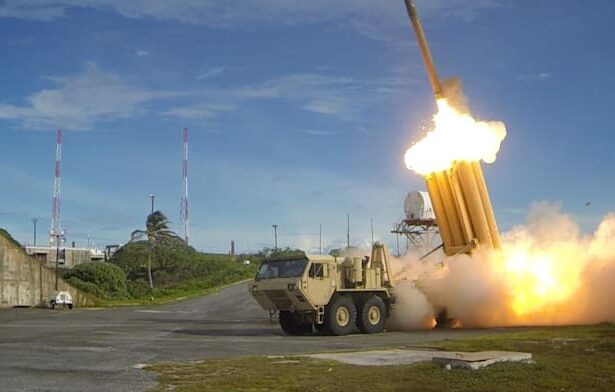 The first of two terminal high altitude area defense thaad interceptors is launched during a succe.jpeg