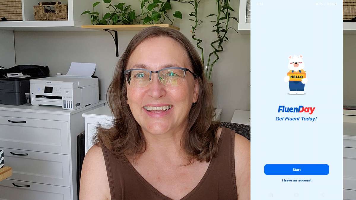 Fluenday app review language learning .jpg