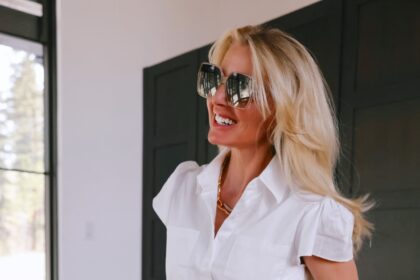 Generation love white button down short sleeve shirt 2.jpg