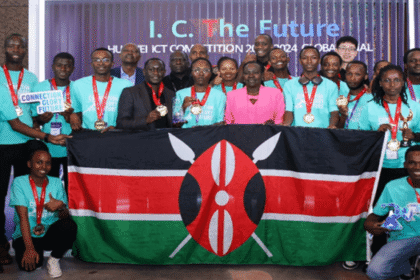 Kenyan student at the uawei ict competition 2023 2024 global finals in china e1728762415267.png