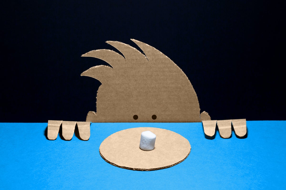 Cardboard child marshmallow experiment.jpg