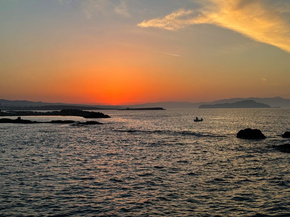Sunset chania greece.jpg