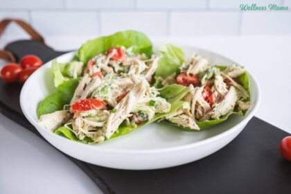Chicken avocado lettuce wraps with herbed yogurt sauce 4.jpg