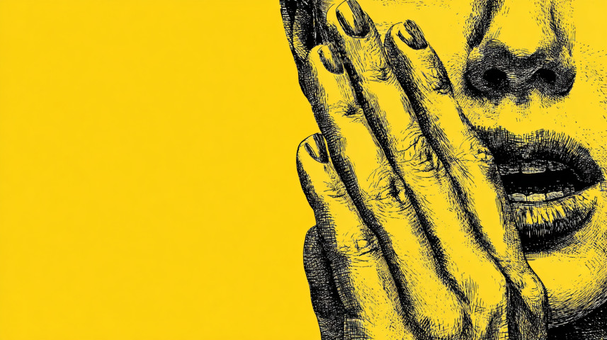 Nuneybits vector art of a hand in front of a mouth whispering a a0bdfdc6 b53f 4012 9f9d 94933795e2a1.png