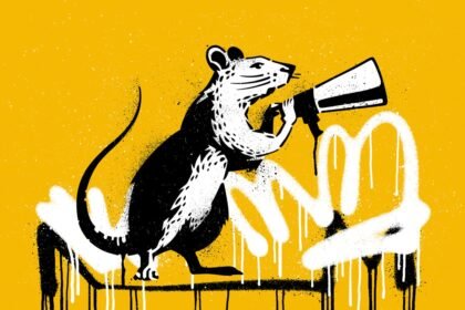 Graffiti rat with megaphone.jpg