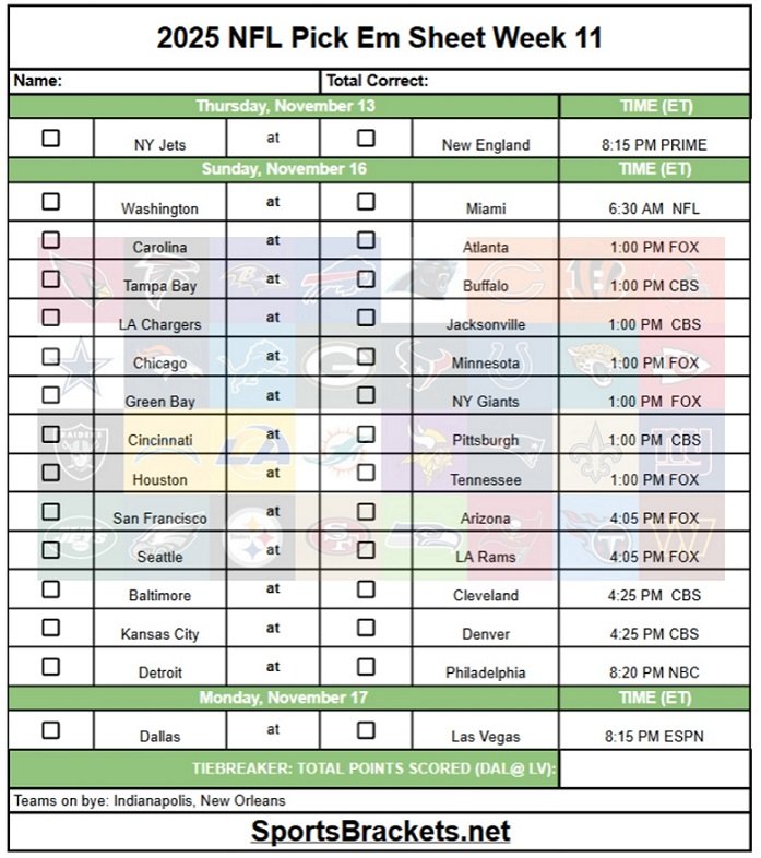 Printable 2025 nfl pick em sheet week 11.jpg