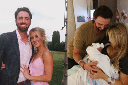 Riley gaines and husband louis barker welcomes baby girl margot.png