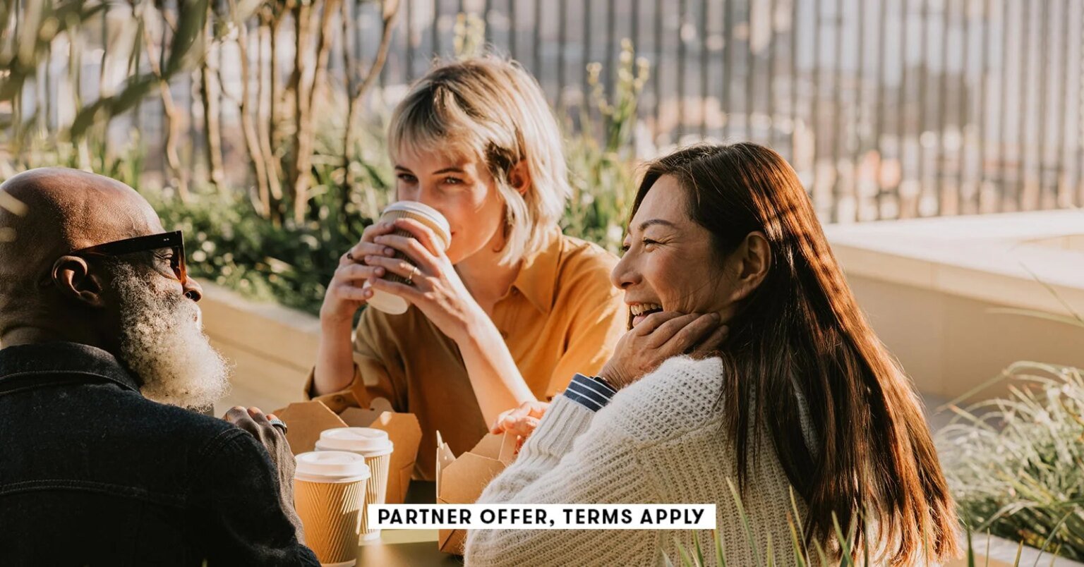 Coworkers enjoy lunch together catherine falls commercial social.jpg