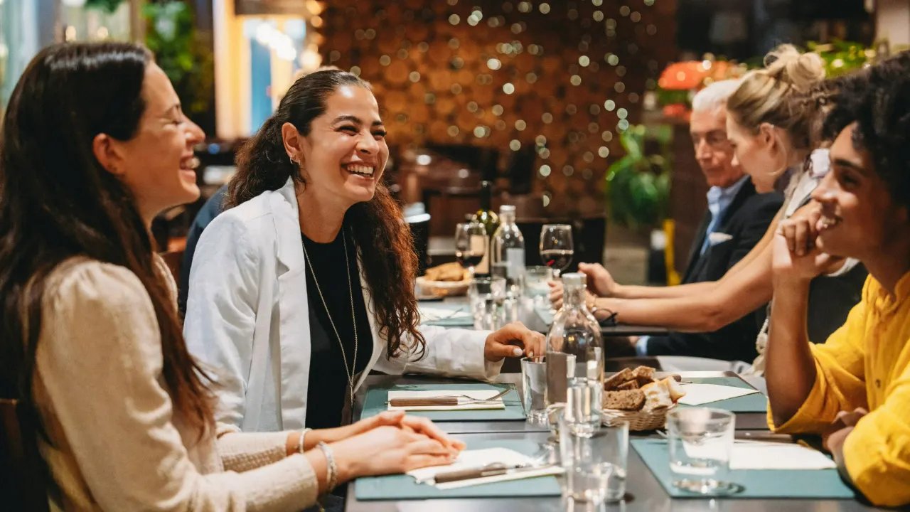 People at restaurant table getty.jpg