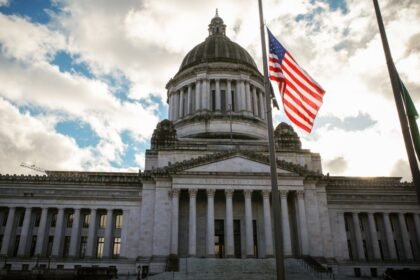 Washington state Legislature and flag 1260x788.jpg