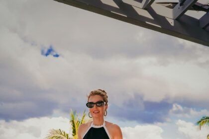 Free People black and white halter neck one piece swimsuit 2.jpg