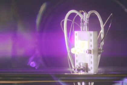 High energy ion beam irradiation of an early generation of Avalanches radiovoltaic converter for the.jpeg