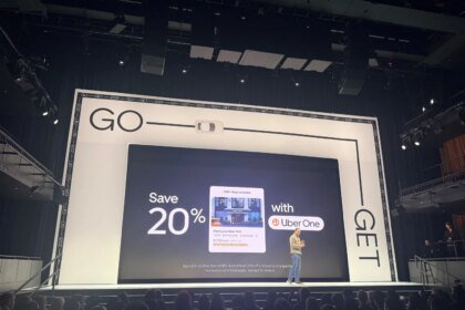 Uber event in downtown Manhattan on April 29 2026. CLINT HENDERSON THE POINTS GUY.jpg