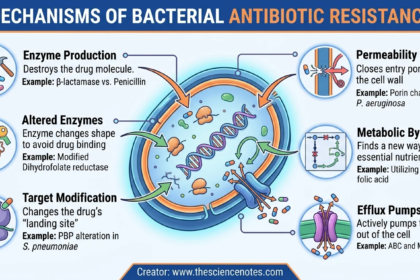 Bacterial antibiotic resistance mechanisms infographic.png