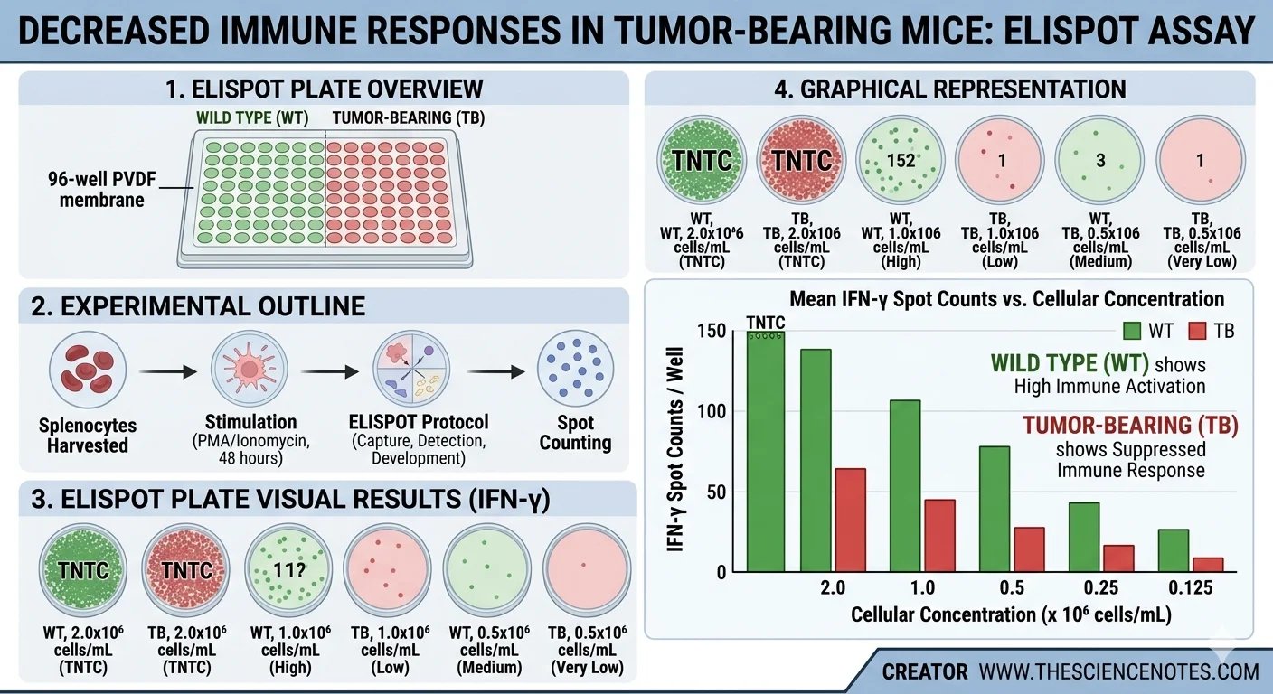 Elispot assay tumor immune response infographic.png