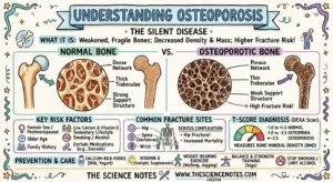 Normal vs osteoporotic bone infographic the science notes 300x164.png